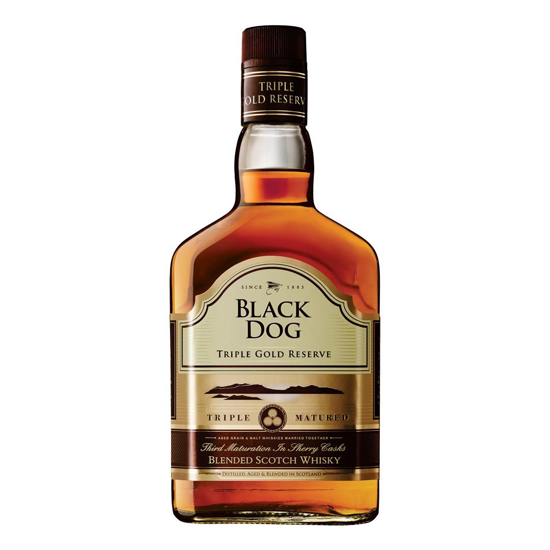 Black Dog Triple Gold Reserve Blended Scotch Whisky 1 Black Dog Triple Gold Reserve Blended Scotch Whisky