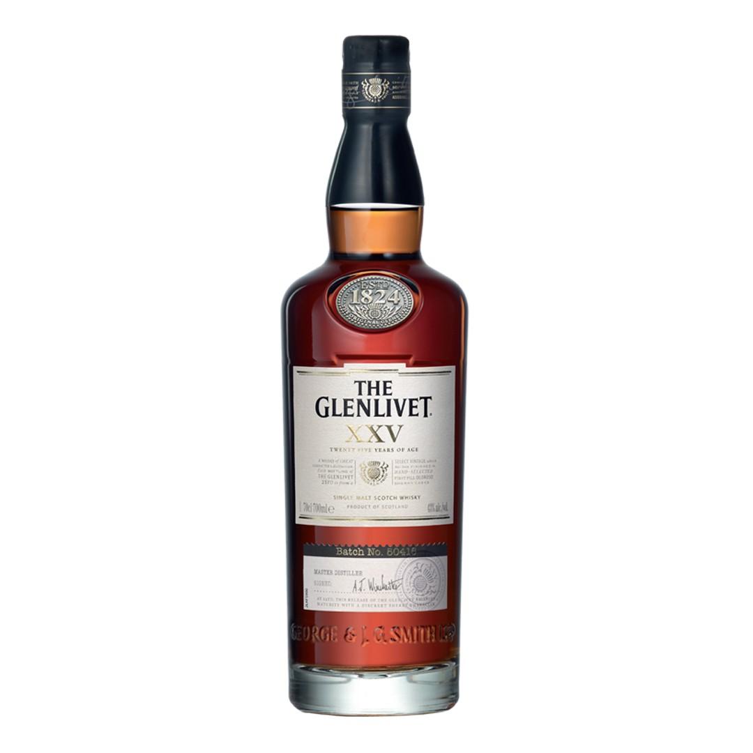 The Glenlivet 25YO Single Malt Scotch Whisky 1 The Glenlivet 25YO Single Malt Scotch Whisky